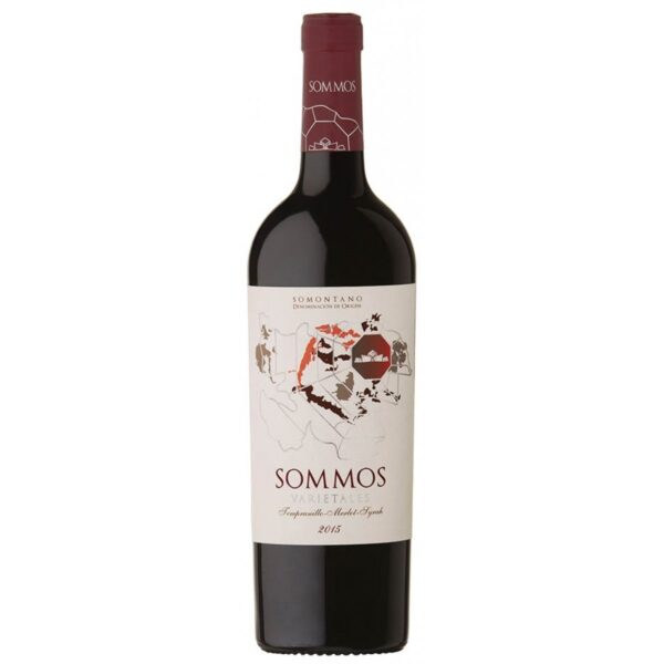 Cabernet Savignon Merlot Syrah Tempranillo Sommos Somontano